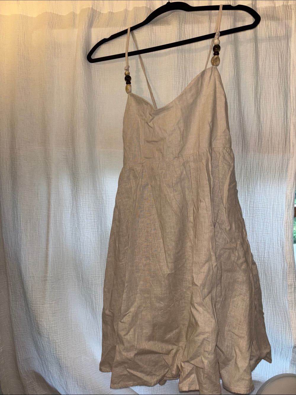 Abercrombie and Fitch Cream Dress Medium Tall (NWT)